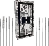5RL #12 0.35mm 4.2mm Long Taper Professional Tattoo Needles On Bar #12 Gauge Precision Needle Magnum