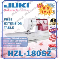 ⭐ [100% ORIGINAL] ⭐ JUKI HZL180SZ Mesin Jahit Juki Free Extension Table  (1 Year Warranty)