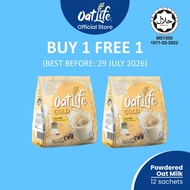 [BUY 1 FREE 1] OatLife Oat Soy Milk with Chia Seeds 12s x 32g (Best before: 29 July 2026)