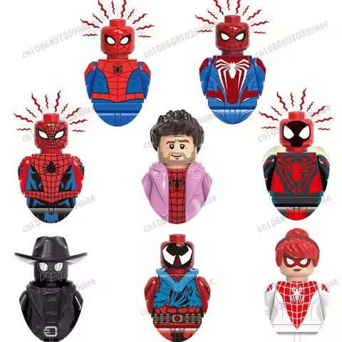 HEROCROSS G0126 Peter B Parker Spinneret Bricks Cartoon Character building block Birthday Present GH