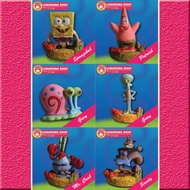 Spongebob Patrick Mr Character Miniature Fish Aquarium Decoration. Krabs Squidward Sandy Gary Bikini