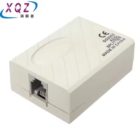 Telephone RJ11 ADSL Modem Broadband Phone cable Filter Splitter ADSL Fax Modem