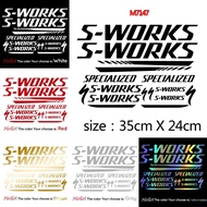 [HOT] SPECIALIZED S-WORKS Sticker Decal for Mountain Bike/Road Bike