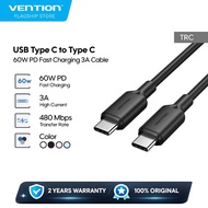 Vention Type C to Type C 3A 60W PD Fast Charging Charger Cable