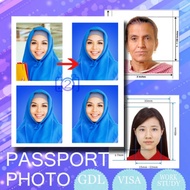 Foto ID/Passport Photo Print (fujipaper) /iD /Lesen /Umrah ...