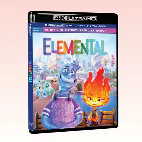 Elemental 2023 4K UHD PS5 XSX Pixar Blu-ray HDR10 Atmos