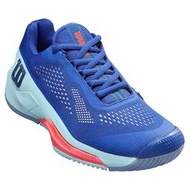 元豐東/東勢網球場~WILSON女網球鞋Rush Pro 4.0淺藍/全區頂級選手款2024年款WRS330700
