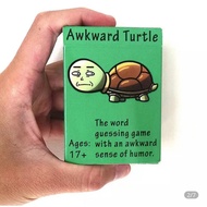 Awkward Turtle Friends Family Party Game Card Full English Board Game Turtle Card Board Game Card A0