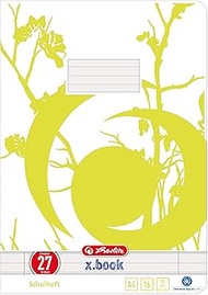 Herlitz 3352705 Exercise Book DIN A5, Lineatur 1/Lined