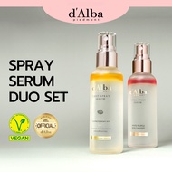 【24H Delivery】D'Alba White Truffle First Spray Serum 100ml + D'Alba White Truffle Vital Spray Serum 