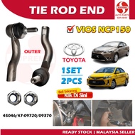 S2U Steering Rack Tie Rod End Outer Inner Toyota Vios NCP150 45046/47-09720/09370 Kepala Ball Joint 