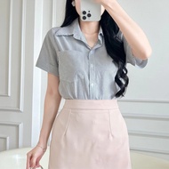 Áo sơ mi nữ Công Sở Thời Trang lavya Áo Linh Trà áo công sở LAVYA eden sale áo công sở nữ