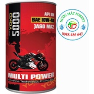 Yoko 5000 5W40 API SN Lubricant For Scooter And Gear