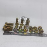 BOLT 17 M12 X 30 LENGTH 3 CM 3CM KEY 17 BOLT YELLOW M12X30 BOLT 17 BMK M12X30 HEXA Bolt 12 X 30 30MM