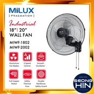 MILUX 18" 20" Industrial Wall Fan MIWF1802 MIWF2002 / Kipas Dinding industri Kuat Angin murah KHIND WF2003B