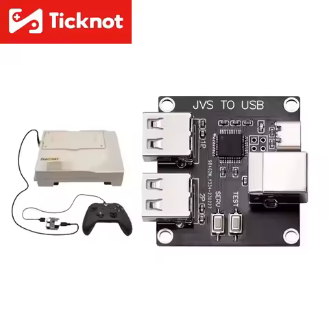 MP07-IONA-US JVS To USB Game Converter For PS3/PS4 Controller Adapter For Xbox One Series X/S Access