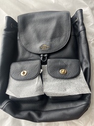 Coach 真皮後背包