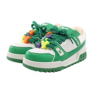 【二手】路易威登LOUIS VUITTON LV Trainer Maxi 系列男士真皮運動鞋