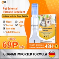 Cassiel Pet Fipronil Dewormer For Anti-Itching Anti Tick And Flea Spot Treatment For Dogs & Cats