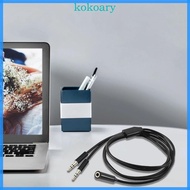 KOK 03 5mm  Splitter Cable 3 5mm Female to 2 Male for Two Speakers Headsets  Connector Cord 80CM 31 