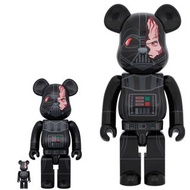 ✨預訂✨巜MEDICOM TOY BE@RBRICK DARTH VADER(TM) DAMAGE Ver. (OBI-WAN KENOBI Ver.) 100% + 400% &amp; 1000% 》