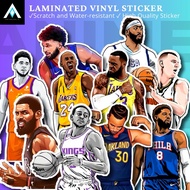 NBA BASKETBALL STAR STICKERS LAMINATED VINYL STICKERS ANIMEHOLIC