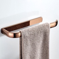 Rose Gold Brass Towel Ring Bathroom Hand Towel Bar Towel Holder Wall Mounted