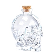 Whiskey Aerator Bottle Skull Whiskey Bottle Skull Whiskey Decanter 3d Glass Bottle with Stopper – Un
