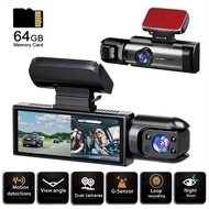 Dash Cam 1080P Dual Dash Camera Front and Inside of The Car Dash Camera for Cars, Dual Dash Cam 3.16