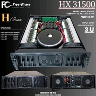 Professional Power Amplifier 3U H Class With Crossover HX-31500