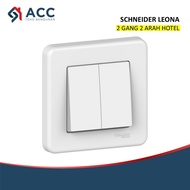 SCHNEIDER LEONA 2 GANG 2 WAY SWITCH