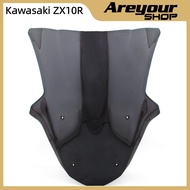 Windshield WindScreen Double Bubble For Kawasaki ZX10R ZX 10R 2011-2015 Black