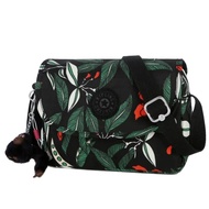 Kipling- classic messenger bag monkey casual single shoulder bag(Free monkey pendant random)