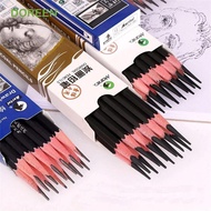 DOREEN 12Pcs Drawing Pencils Art Student 3B 4B 5B 6B 12B 14B 12Pcs/box Hard Charcoal Black Pencils 2