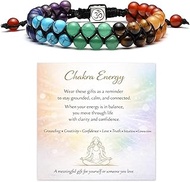 Chakra Bracelets 7 Chakra Bracelet Gifts Crystals and Healing Stones Jewelry Colorful Beaded Bracele