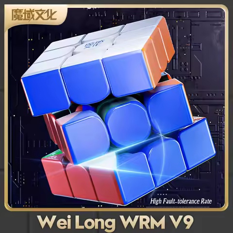 2023 MoYu Weilong WRM V9 3x3x3 Core Magnetic Maglev Cube Puzzle Professional Speed Cubing Weilong WR