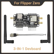 Flipper Zero Expansion Module 3-in-1 WiFi NRF24 + CC1101 RF Board 2.4GHz & 433MHz Sniffer/MouseJacke
