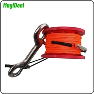 Scuba Diving Aluminum Alloy Finger Reel Spool Attached With