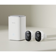 Reolink Home Hub Bundle + E321/Argus 3E 2.4/5GHz Wi-Fi 6 Home Security Systems Expandable Local Stor