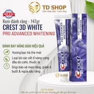 [US import] Crest 3D White Advanced triple Whitening Artic Fresh I Charcoal I Radiant mint I Glamoro