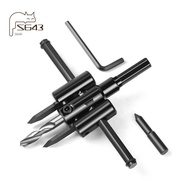 Woodworker Plastic Spotlight Hole Cutter Integrated Ceiling Hole Cutter for Plastic Wood Plasterboar