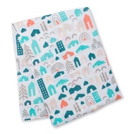 Lulujo Cotton Muslin Diapers-Neighbourhood