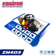 EQUATOR Rear Camera Model ZM403 View Stick To The Radio 2-Sided Screen Clear Both Day And Night.