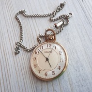 Soviet Raketa 2609.HA wind up pocket watch gold plated made in USSR
