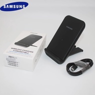แท่นชาร์จไร้สาย แบบพับได้ สําหรับ Samsung Qi Charge EP-N3300 S22 S21 S20 S10 S9 S8+ Plus Note 20 Ultra 10