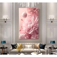 Trendy Pink Floral Wallpaper - Pink Floral Wallpaper - Pink Flower Stickers