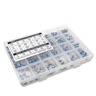 240Pcs/Box 24Values RM065 100R - 2M RM063 Carbon Film Horizontal Trimpot Potentiometer Assortment Ki