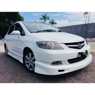 Honda City 2006 2007 2008 Mugen Kit ( Body Kit , Bodykit , Skirt , Skirting , Lip ) With Oem Paint