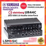 Yamaha Steinberg UR44C 6x4 USB 3.0 Type C 4-Channel Audio Interface w/ Cubase Ai and Cubasis LE ( UR