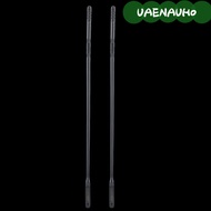 UAENAUH0 2PCS Flute Cleaning Rod, ABS Black Color Flute Cleaning Stick, Premium Flute Maintenance To